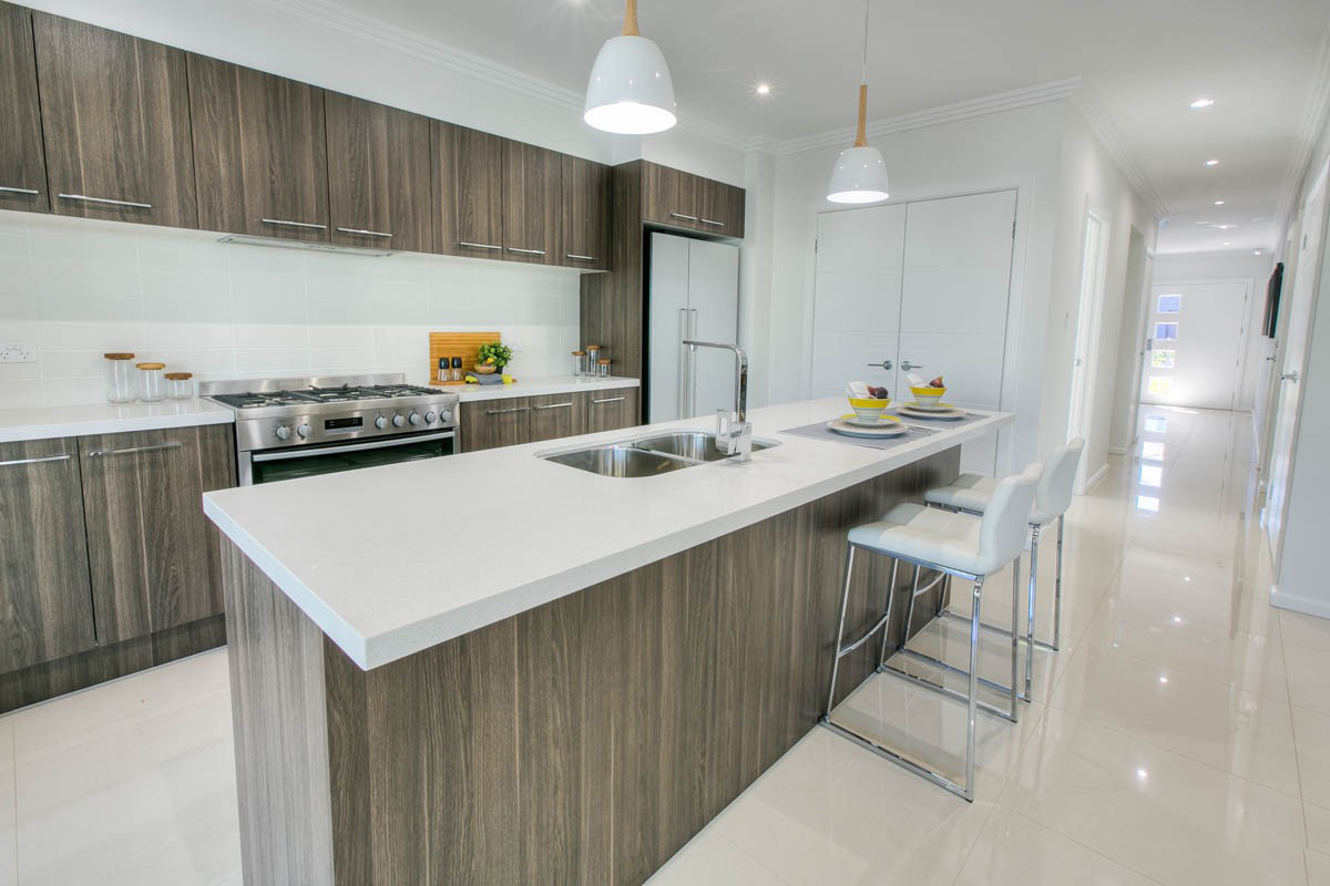 TỦ BẾP LAMINATE LM02