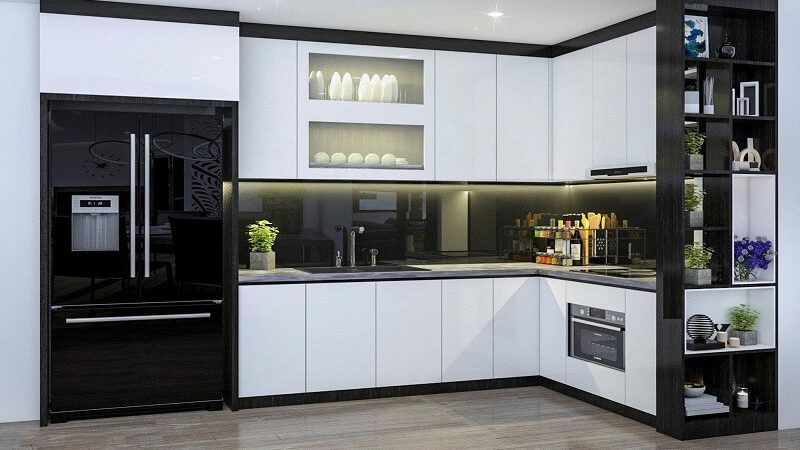 Giá tủ bếp Acrylic tốt nhất hiện nay